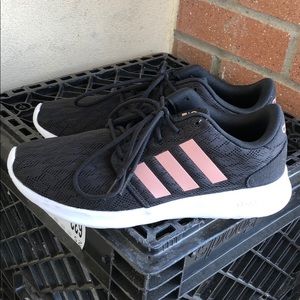 Adidas Cloudfoam Rose Gold Lace Sneakers